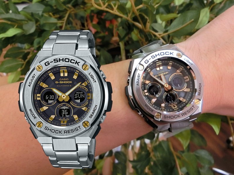 Casio G-shock G-steel watches